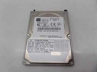 Toshiba MK2018GAP 20GB 2.5" IDE HDD - Image 1 of 4