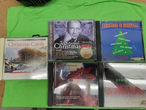 5 CHRISTMAS CDs - SONGS OF CHRISTMAS / FAVORITE SONGS OF CHRISTMAS / AND MORE - Imagen 1 de 6