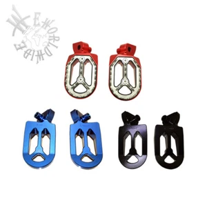 Racing Footpegs For Yamaha YZ426F YZ85 YZ250 YZ250F WR250F WR450F YZ450F Pit - Picture 1 of 8
