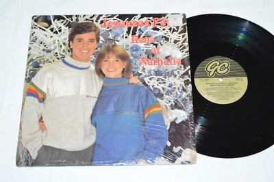 RENÉ ET NATHALIE SIMARD Joyeuses Fêtes René Et Nathalie LP 1984 Quebec Pop VG+ - Image 1 of 4