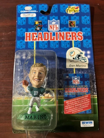 Rare 1996 Canadian NFL Corinthian/Irwin Headliners: Dan Marino Dolphins Cover