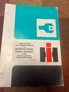 International Harvester Workshop Engine Manuals - Injector pumps Turbo & Elec - Picture 1 of 8
