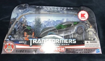 Transformers Dark Of The Moon Human Alliance SIDESWIPE & Sgt CHAOS ICEPICK Kmart - Image 1 of 2