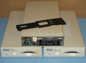 LOT of (3) Nikon LS-10E CoolScan External SCSI 35mm Film Scanners + FH-1 Holder  - Picture 1 of 14