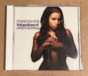 Mashonda w/ Nas & Snoop Dogg - Blackout RARE promo radio only CD single '05 - Foto 1 di 2