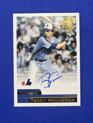 Терри Франкона 2024 Topps архивы AUTO 2000 вентилятор любимый на карте авто - Изображение 1 из 2