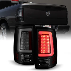 - for 2009-2018 Dodge Ram 1500 10-18 Ram 2500 3500 Black Smoked V2 LED Tube Tail - Picture 1 of 12
