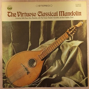 THE VIRTUOSO CLASSICAL MANDOLIN-NM1969LP Edith Bauer-Sleis, Mandolin - Picture 1 of 4