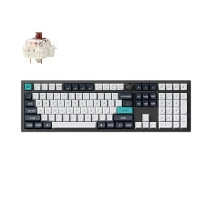 Keychron Q6 Max QMK Kabellose Mechanische Tastatur, QWERTY US, Q6M-M3, Brown - Afbeelding 1 van 7