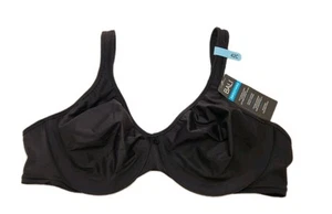 Sujetador con aros Bali 3383 Passion for Comfort 42C negro NUEVO *B268 B4 - Imagen 1 de 3