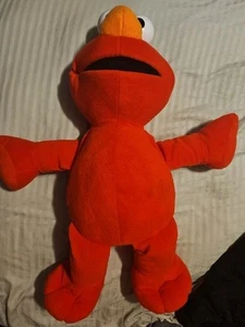 Sesame Street BIG BOOK ELMO JUMBO 28” Plush 2002 Fisher Price Large Stuffed VTG - Picture 1 of 5