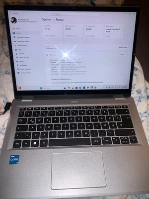 Laptop acer A3SP14-31PT-3186 - Bild 1 von 2