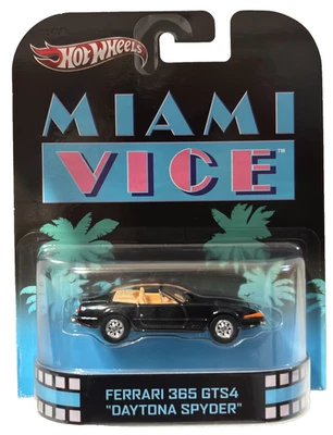2013 Hot Wheels Retro Entertainment - Miami Vice Ferrari 365 GTS4 Daytona Spyder - Image 1 of 4