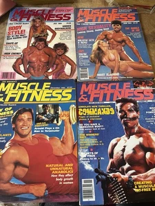 (20) Muscle & Fitness 1984-1989 Vintage Bodybuilding Magazines - Picture 1 of 5