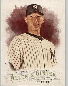 2016 Topps Allen & Ginter Andy Pettitte #308 New York Yankees - Picture 1 of 2