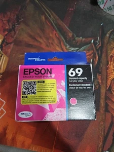 Original Epson 69 T0693 Tintenpatrone Magenta Stylus NX105 NX110 NX115 NX215 P - Bild 1 von 1