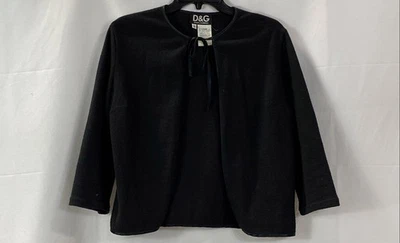 Dolce & Gabbana Women Black Cardigan Size 28 - Image 1 of 4