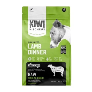 Kiwi Kitchens Raw Freeze Dried Grass Fed Lamb Dinner Dry Dog Food 1.8kg - Picture 1 of 5