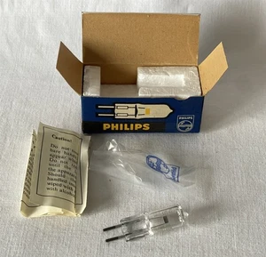Bombilla halógena de vidrio de cuarzo Philips sin usar A1/215 12V 100W 7023 E7 - Imagen 1 de 8