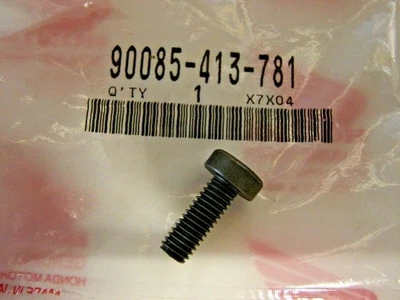 Nuevo de Lote Antiguo Honda 1978-2015 CB450 ATC200 TRX200 PERNO DE ENCHUFE 6MM 90085-413-781 NUEVO OEM Foto 1 de 4