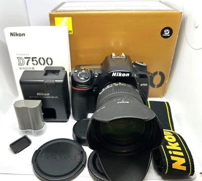 Nikon D7500 Camera +  SIGMA  DC17-70 F2.8-4.5 Lens from Japan (NearMint!) 56141B - Image 1 of 4