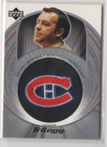 2003-04 Upper Deck Trilogy CREST OF HONOR Scotty Bowman Montreal Canadiens #132