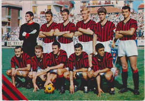 FOOTBALL  CP  EQUIPE  DE  AC  MILAN   1966/67 - Foto 1 di 1