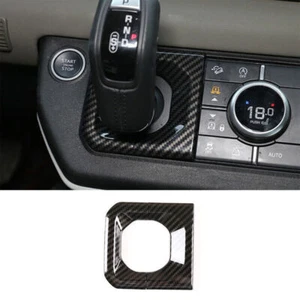 For Defender 110 2020-2023 Carbon Fiber Central Console Gear Shift Frame Trim 2X - Picture 1 of 8