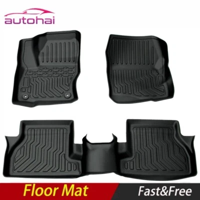 TPE Rubber Car Floor Mats For 12-18 Ford Focus All-Weather Foto 1 de 4