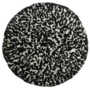 Presta 890146 Wool Compounding Pad - Black & White Heavy Cut - Picture 1 of 1