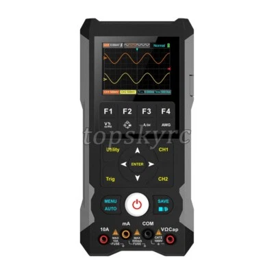 ET82 3-in-1 80MHz Oscilloscope + Waveform Generator + 6000-Count Multimeter - Image 1 of 4