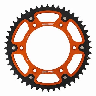 New Supersprox Stealth Sprocket 48T for Husaberg 650FS-C 04-08 Orange - Image 1 of 4