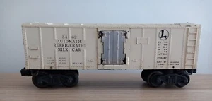 LIONEL 3462 AUTOMATIC REFRIGERATED MILK CAR ECHELLE O - Imagen 1 de 7