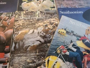 Lot of 7 Smithsonian Magazines (1978 - 1979) - Whooping Crane, VLA, Tigers - Picture 1 of 9