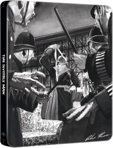 849/El Hombre Invisible/The invisible man Steelbook Blu-Ray precintado_ España - Imagen 1 de 2