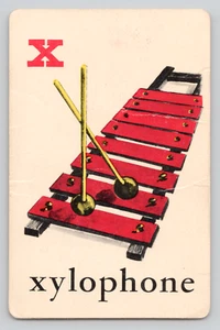 Swap Card X for Xylophone Educards #13 ED-U-Cards Flip Movie - Picture 1 of 5