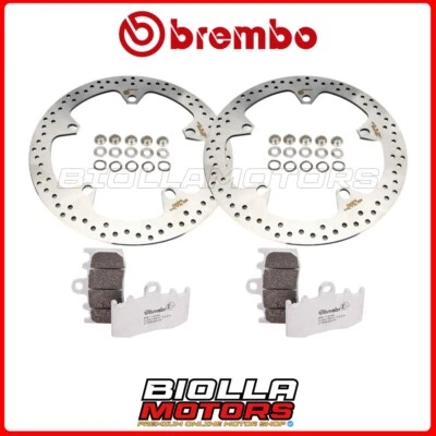 KIT PASTIGLIE + DISCHI BREMBO BMW R 1200 RT 1200 2009 ANTERIORE [LA - Fisso] 2x0 Foto 1 de 4