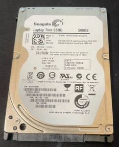 Disque dur 500 Go , sata , 2.5 pouces , 6 gbits, slim, Seagate ST500LM000 - Afbeelding 1 van 1
