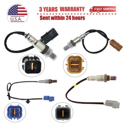 4x sensores de oxígeno para Hyundai Santa Fe 3,3 L 2013-18 y Kia Sorento 3,3 L 2014-2018 Foto 1 de 4