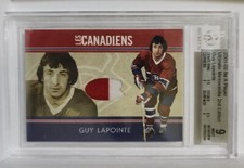 01/02 Be A Player Ultimate Memorabilia 2nd Edition Les Canadiens Guy Lapointe 