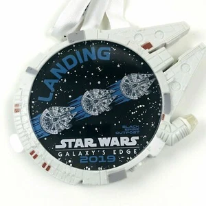 Disney Parks Star Wars Millennium Falke blau beleuchtet Schlüsselband mit 3 Modi Neu mit Etikett - Bild 1 von 6