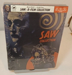 SAW 8 Movies Collection Steelbook (Blu-ray) NEW-Box Shipping with Tracking - Picture 1 of 8