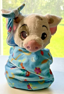 Disney Babies Moana Pua Pig Baby Swaddle Plush Stuffed Animal Lovey Toy 10" - Picture 1 of 24