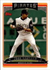 2006 Topps Baseball #562 Jose Castillo Pittsburgh Pirates