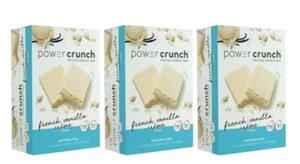 Power Crunch Protein Energy Bar French Vanilla Cream, 15 Count - Same Day Ship!! - Picture 1 of 4