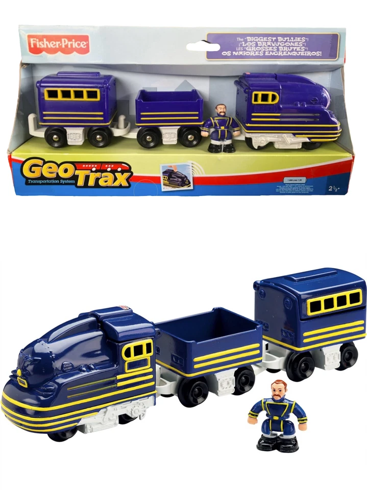 Fisher Price GeoTrax Transportation System The Biggest Bullies Train Play SetNEW - Image 1 of 1