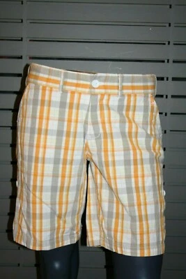 Blend She Shorts 6085-11 Nuevo de Cuadros Beige Vintage Nuevo 2000er - Imagen 1 de 4