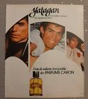 Publicit papier Parfum. Perfume Ad Caron Yatagan de 1977
