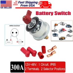 Master Battery Quick Disconnect Power Cut Shut Off Switch Heavy Duty Car Vehicle - Picture 1 of 12
