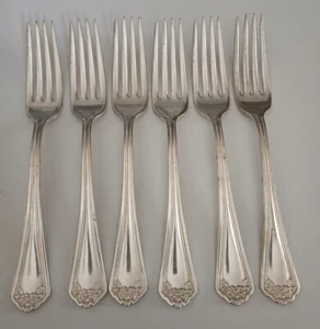 Wm Rodgers & Sons AA 6 Dinner Forks - Picture 1 of 18